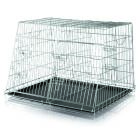 PET-MANIA - Doppeltransportk�fig, schr�g, 93�68�79 cm