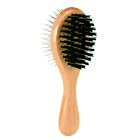 PET-MANIA - Hundeb�rste, Holz, rund, beidseitig, 6�17 cm