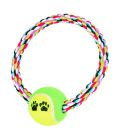 PET-MANIA - Baumwollring mit Tennisball, � 18 cm/� 6 cm