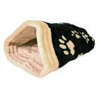 PET-MANIA - Kuschelsack "Jasira", 25�27�45 cm, schw. m. Pfoten