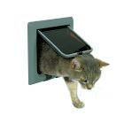 PET-MANIA - Katzent�r "FreeCat de Luxe", 4-Wege, grau