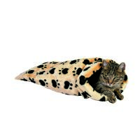 PET-MANIA - "Crunch" Kuschelsack, � 37�60 cm, beige m. Pfo.